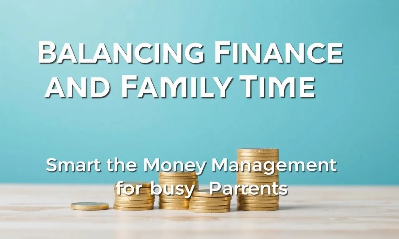 Balancing Finance and Family Time: Smart Money Management for Busy Parents
