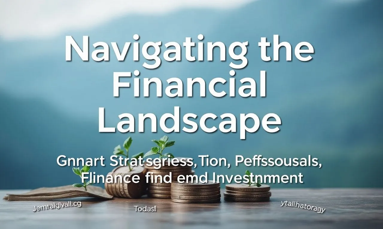 Navigating the Financial Landscape: Smart Strategies for Personal Finance and Investment