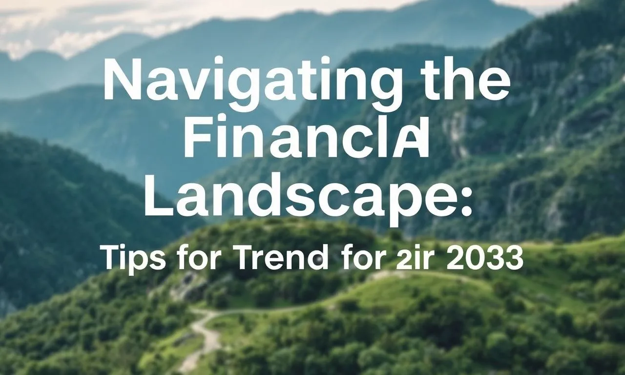 Navigating the Financial Landscape: Tips and Trends for 2023