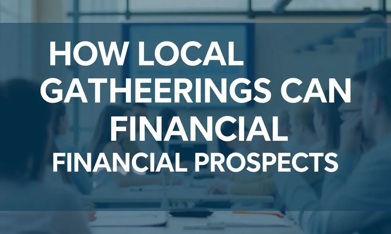 How Local Gatherings Can Boost Your Financial Future