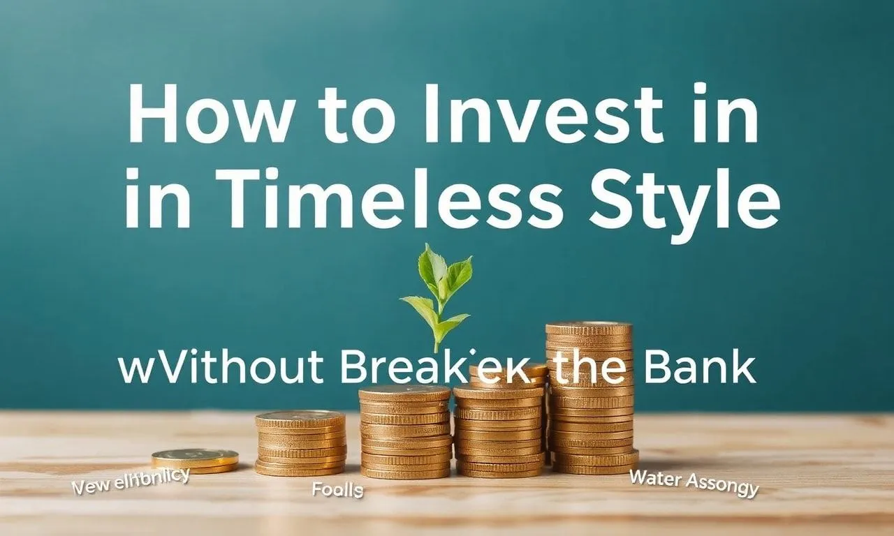 How to Invest in Timeless Style Without Breaking the Bank