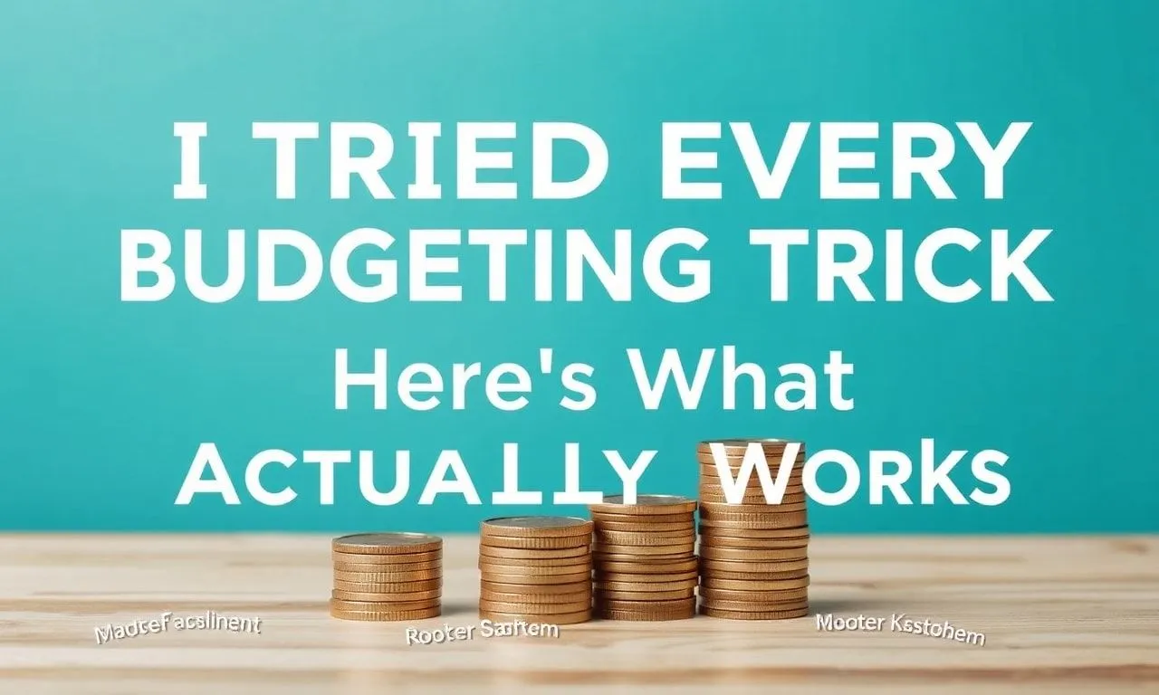 I Tried Every Budgeting Trick Out There—Here's What Actually Works