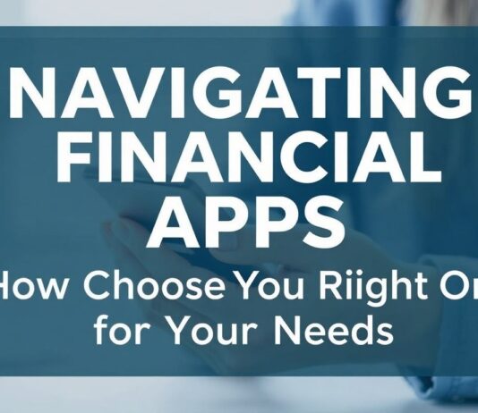 Navigating Financial Apps: How to Choose the Right One for Your Needs Navigating Financial Apps: How to Choose the Right One for Your Needs