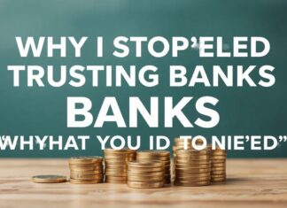 Why I Stopped Trusting Banks and What I Did Instead Why I Stopped Trusting Banks and What I Did Instead