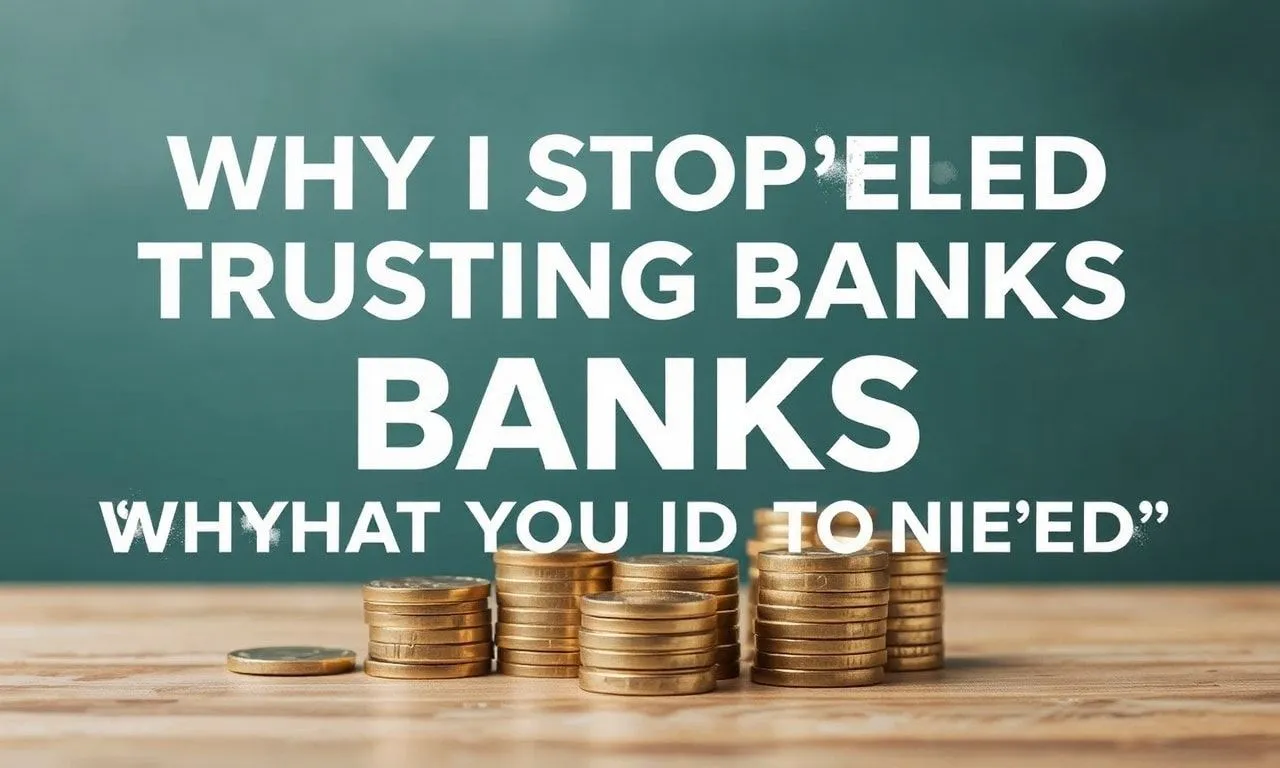 Why I Stopped Trusting Banks and What I Did Instead