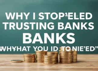 Why I Stopped Trusting Banks and What I Did Instead Why I Stopped Trusting Banks and What I Did Instead