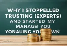 Why I Stopped Trusting ‘Experts’ and Started Managing My Own Damn Money Why I Stopped Trusting 'Experts' and Started Managing My Own Damn Money