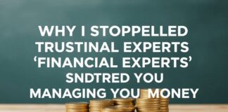 Why I Stopped Trusting ‘Financial Experts’ and Started Managing My Own Money Why I Stopped Trusting 'Financial Experts' and Started Managing My Own Money