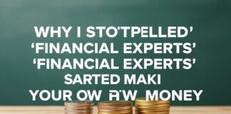Why I Stopped Trusting ‘Financial Experts’ and Started Making My Own Darn Money Why I Stopped Trusting 'Financial Experts' and Started Making My Own Damn Money