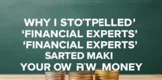 Why I Stopped Trusting ‘Financial Experts’ and Started Making My Own Darn Money Why I Stopped Trusting 'Financial Experts' and Started Making My Own Damn Money